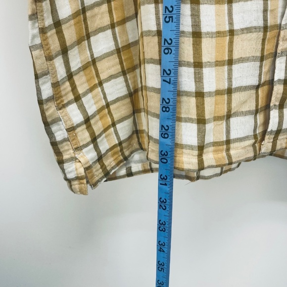 Levi’s Men’s Shirt Casual Plaid Long Sleeve Multicolor Brown Size L New - Picture 7 of 10